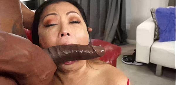  PORNSTARPLATINUM Big Ass Asian MILF Krystal Davis Rides BBC